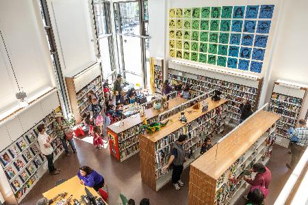 A San Francisco Public Library Branch